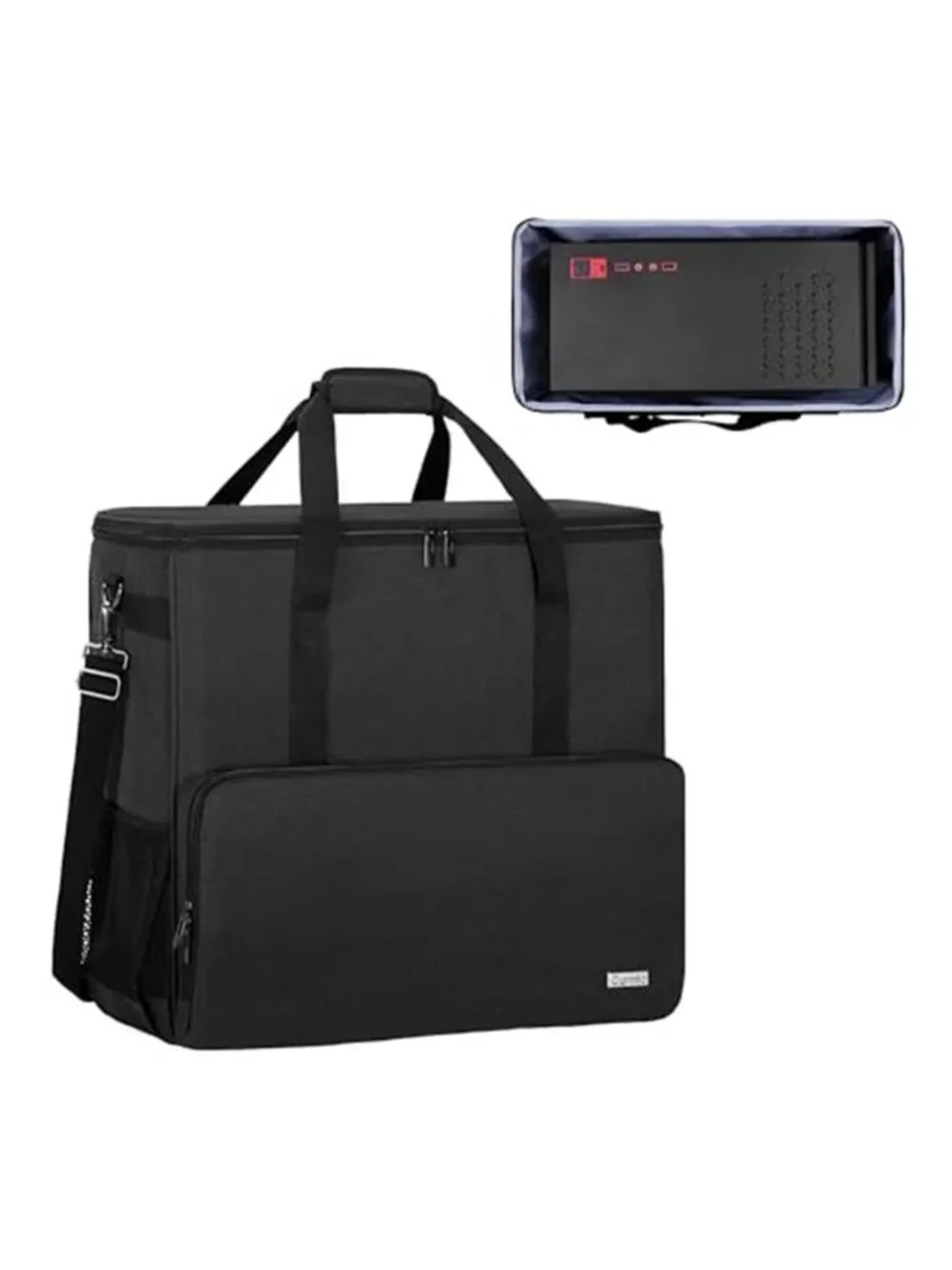 PC Carrying Case, Desktop Travel Bag for Computer Tower, Keyboard, Cable Bag